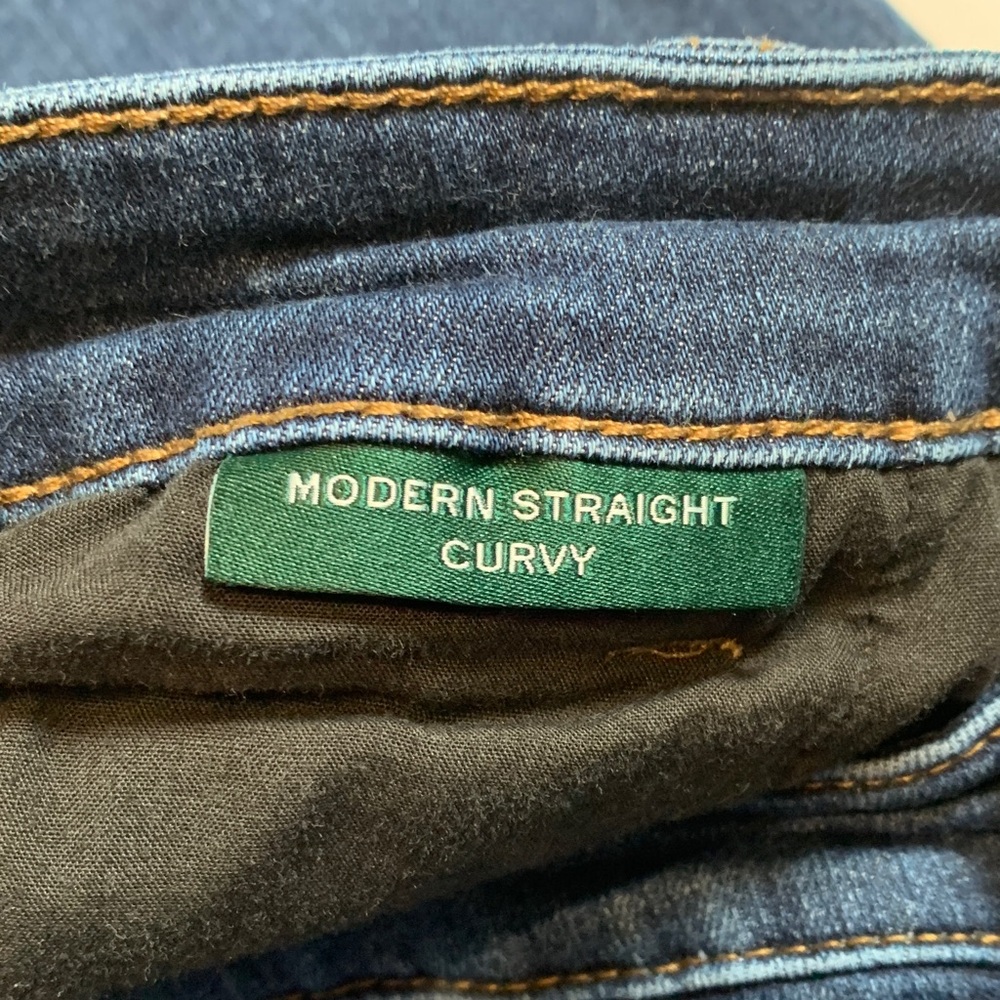 Lauren Ralph Lauren Women's Jeans - style modern straight curvy size 10 - Picture 5 of 9